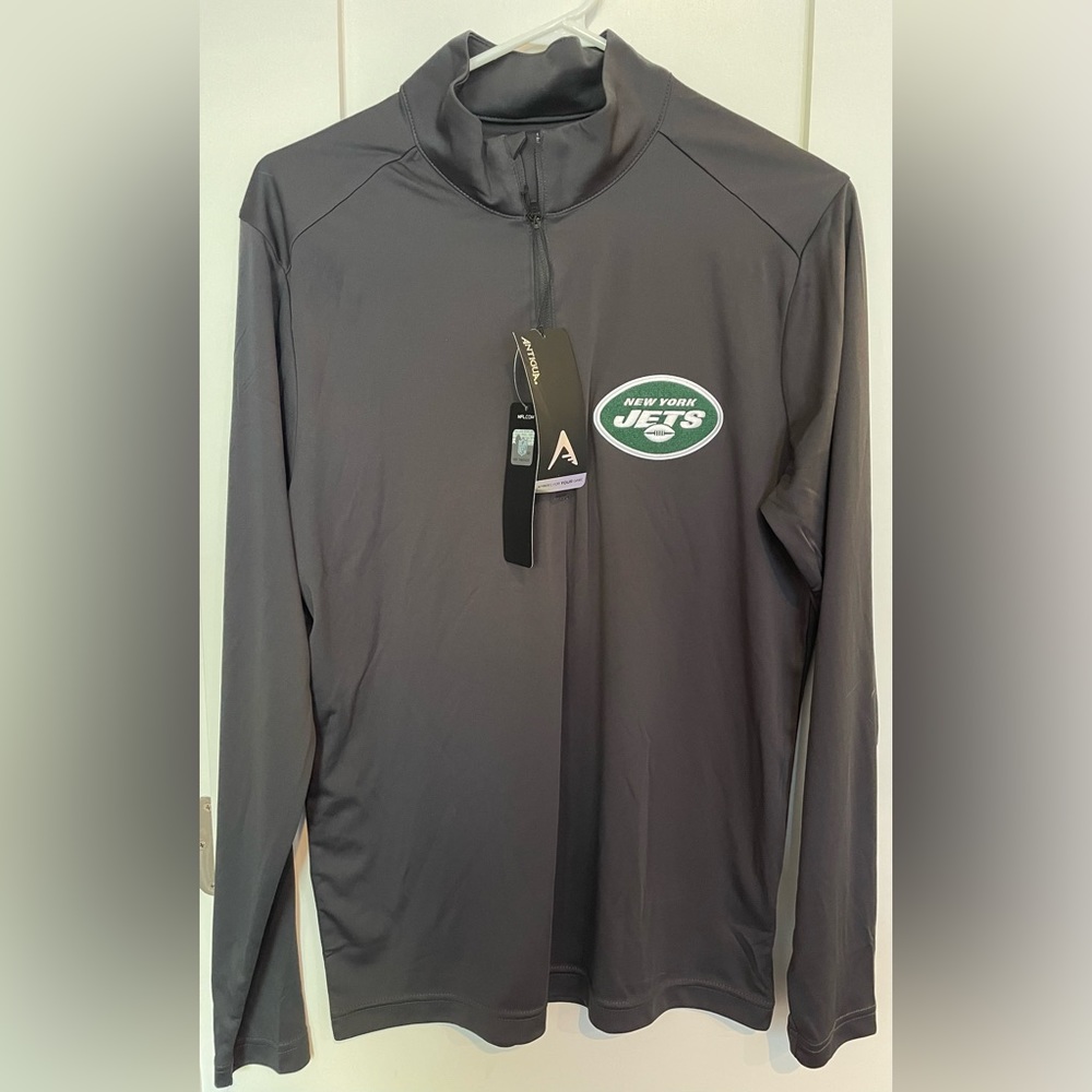 NY Jets Quarter Zip NWT